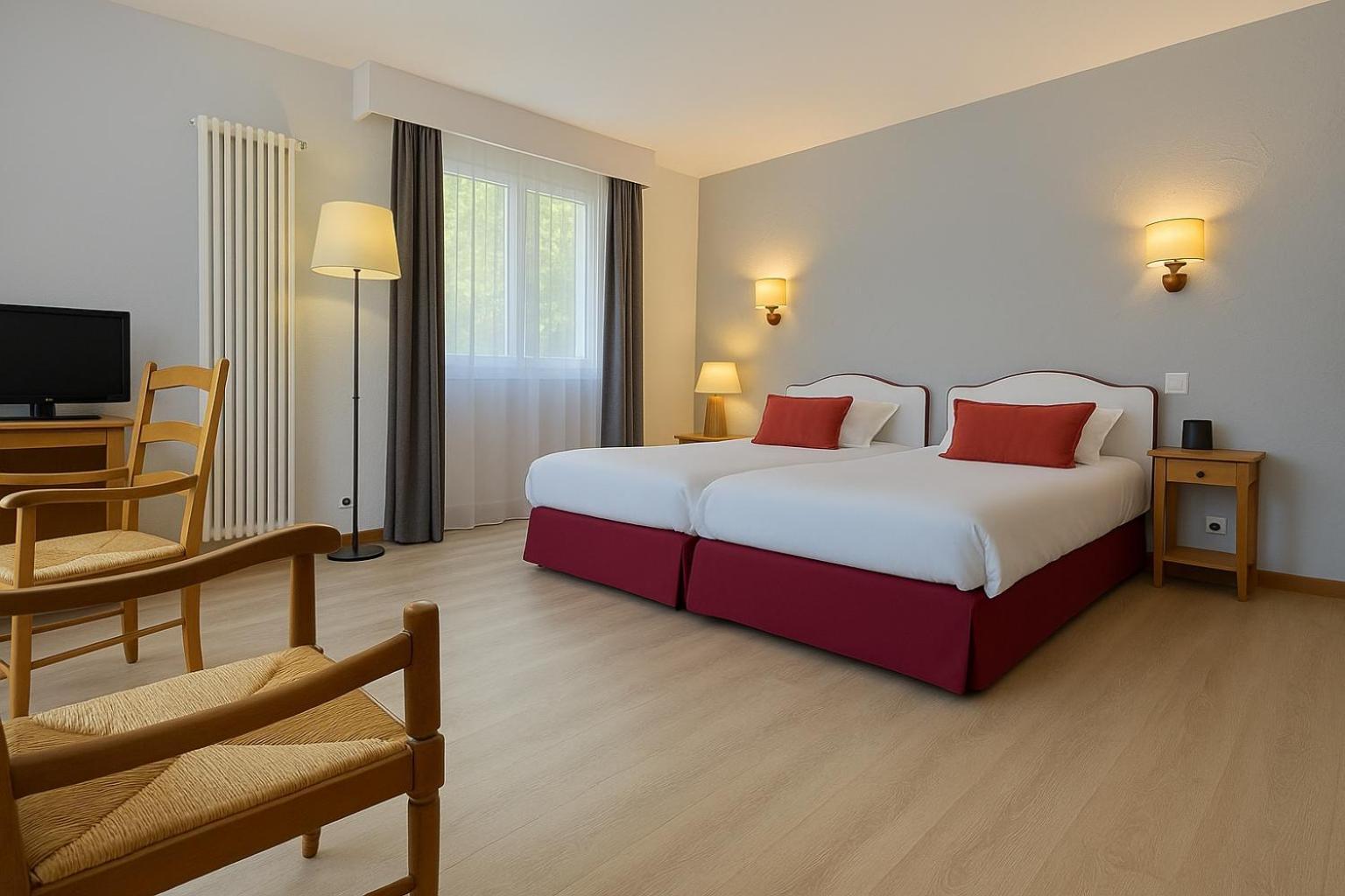 Logis Hotel, Chalets Et Restaurant Les Chatelmines ลาแบรส ภายนอก รูปภาพ